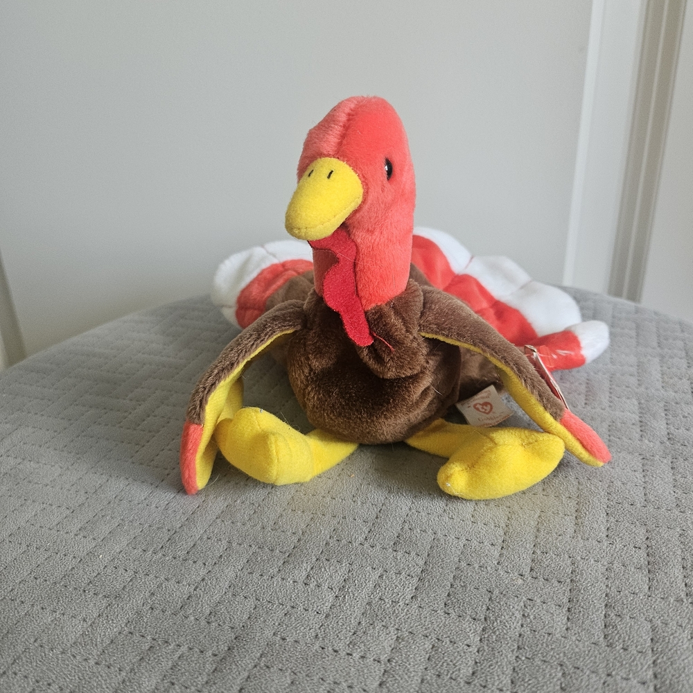 Rare Vintage Ty Beanie Baby Baker House 1990's